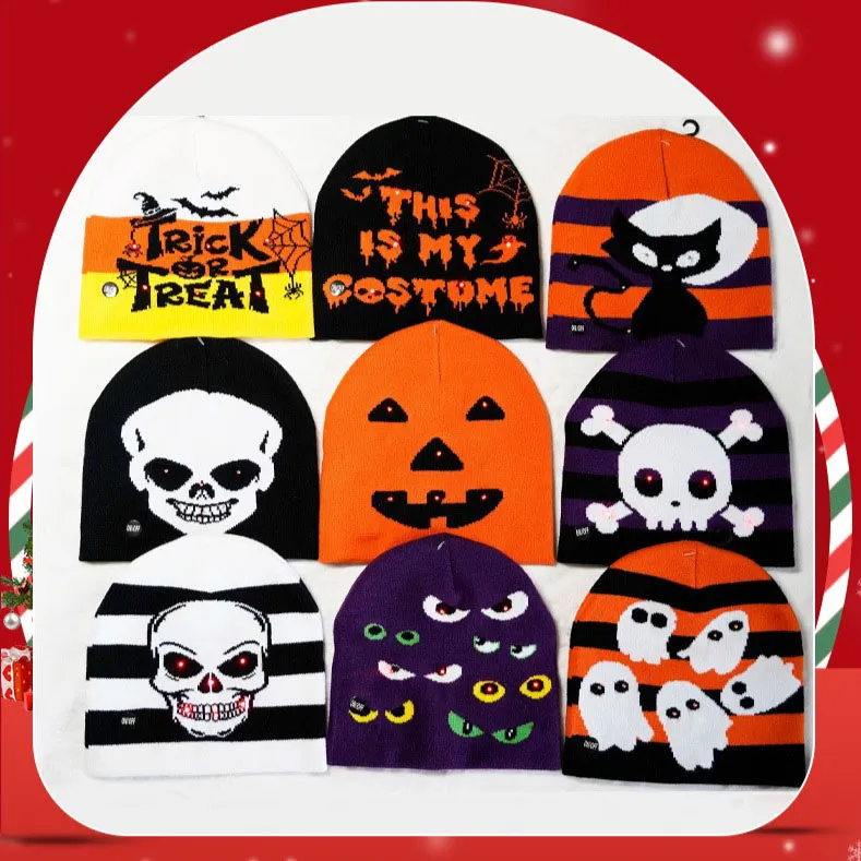 Hip Hop Skull Winter Warm Beanie Hat: het perfecte accessoire voor Halloween en daarna